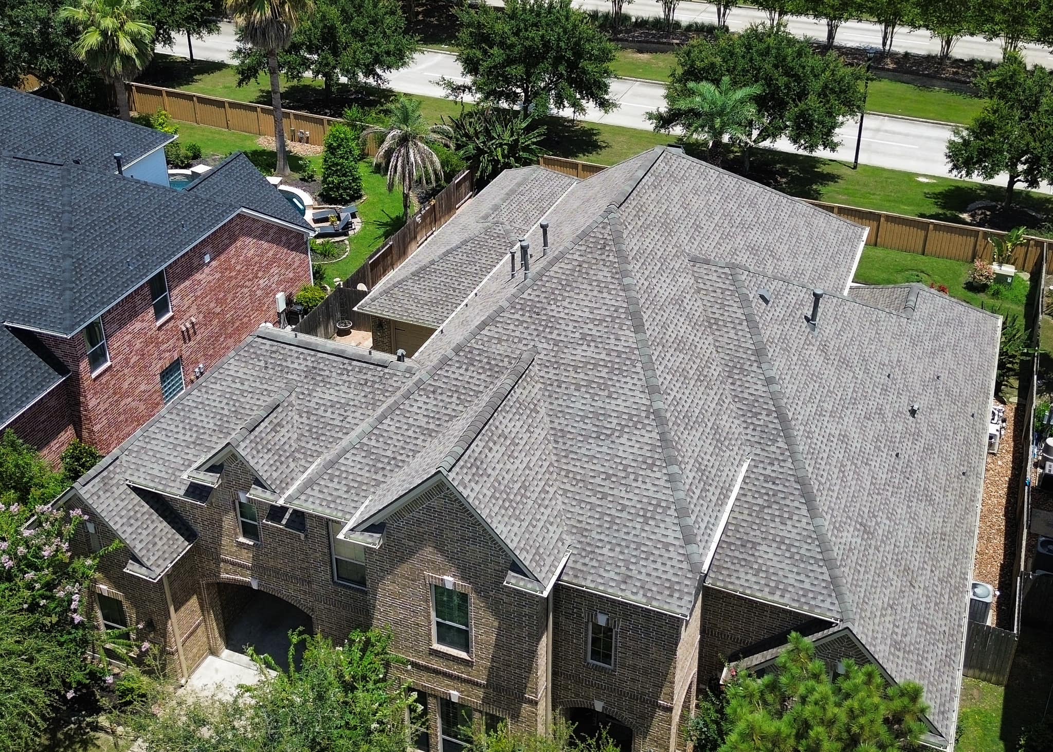 front of a house with an impact resistant roof front of a house with an impact resistant roof